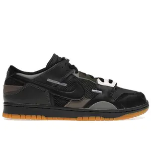 Nike Men's Dunk Low Scrap Black Gum, from StockX