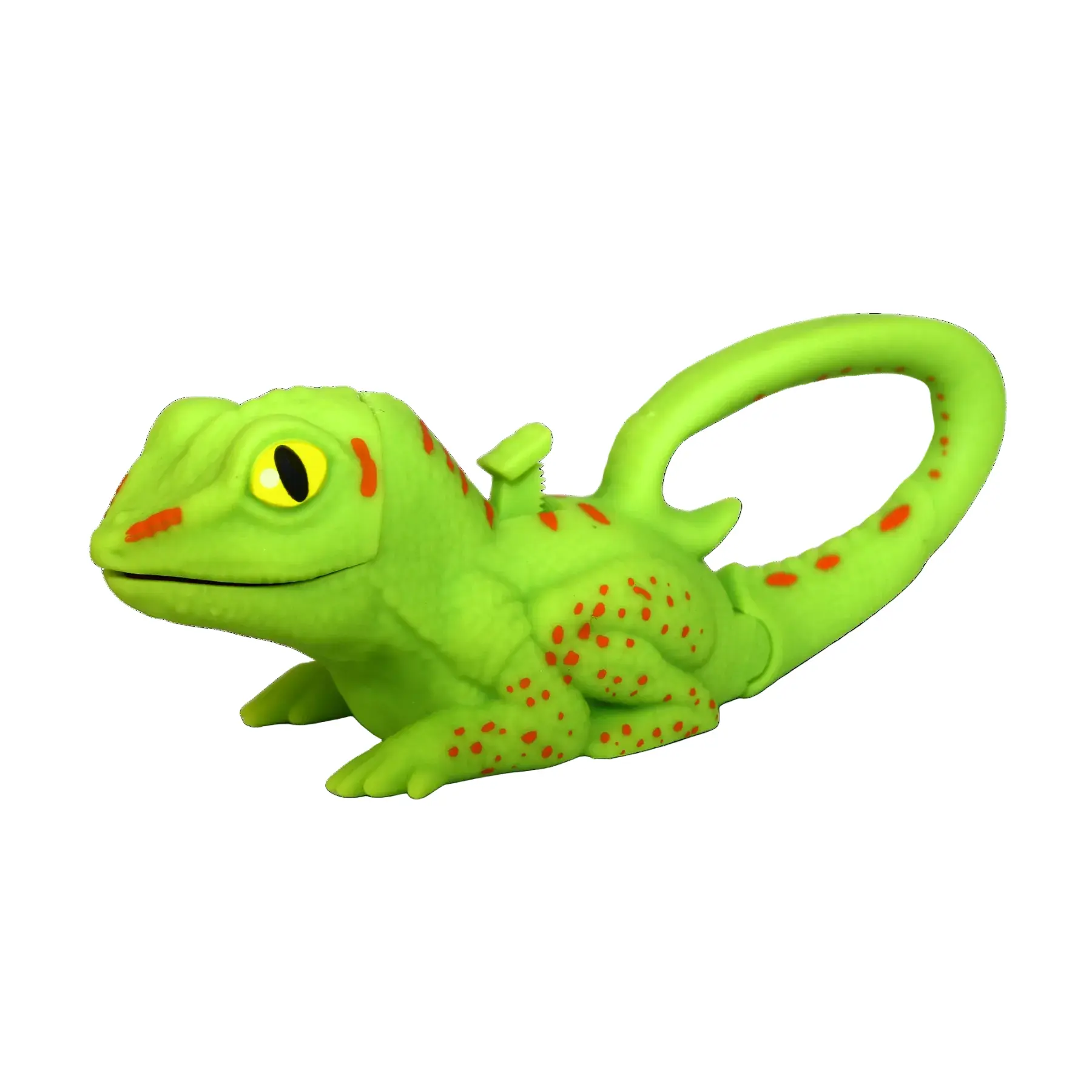 Green Lizard WildLight Animal Carabiner Flashlight - Fun Mini Keychain Flash Lights for Kids, Nurses, Camping