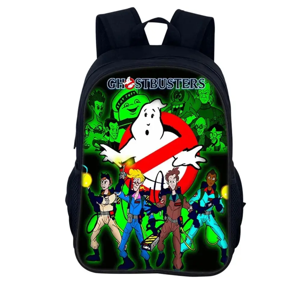 Custom Ghostbuste R Logo S Travel Backpack For Boy Girls School Bookbag Supernatural Comedy Movie College Student Daypack Bags