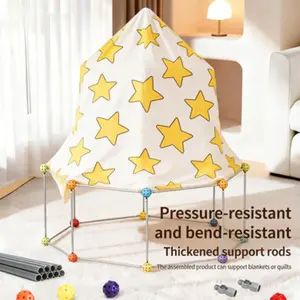 Montessori Plastic Peg Building Toy, Ideal Birthday Gift for Boys and Girls Aged 3+, Educational Playset for Kids