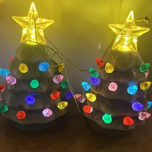 Mr. Christmas Set of 4 Mini Nostalgic Tree Ornaments with Gift Bags