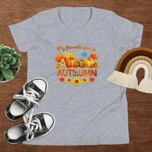 Youth "My Favorite Season AUTisUMN" Short Sleeve T-Shirt