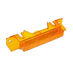 TORQUE LED Roof Cab Marker Lights Assembly - Amber Lens, Waterproof, Reflective Running Lights Compatible with 2003-2020 Volvo VNL VNM and 2004 VN Trucks - 12V Top Marker Lamps (TRL101)