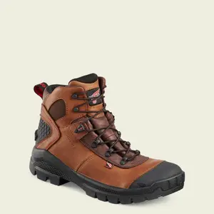 Redwing 2436 6'' Aluminum Toe/Electrical Hazard/Waterproof (Men's) - Brown