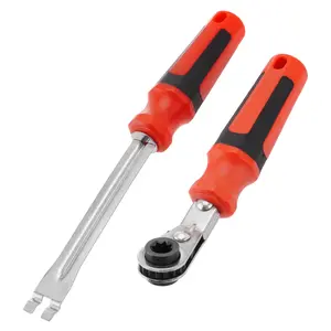 Slack Adjuster Tool Set – 5/16' Double Square Reversible Ratcheting Wrench, Reversible Mechanism for Easy Adjustments – Durable, Precision Slack Adjuster for Trucks, Trailers, and More