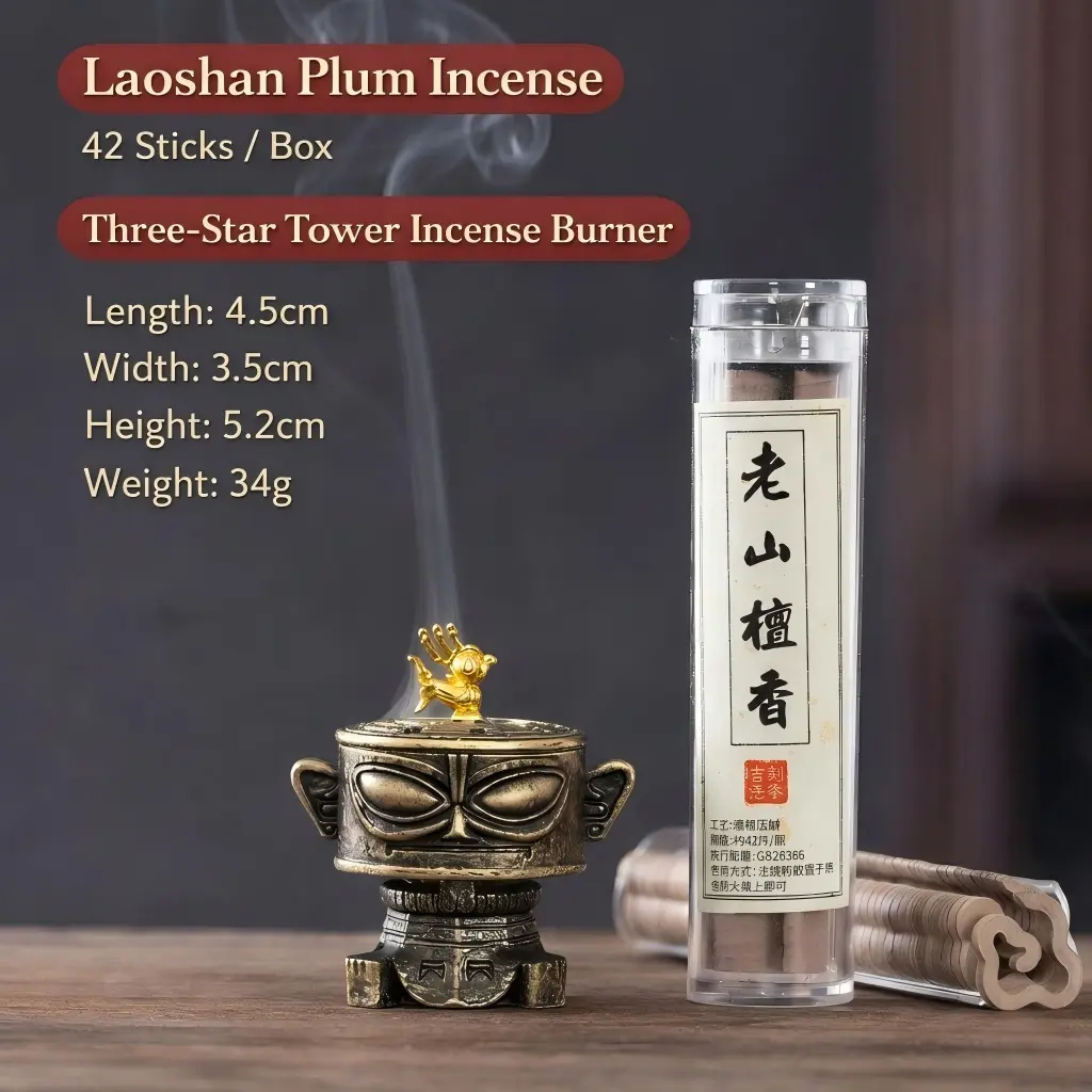 Sanxingdui Incense Burner Spider  Indoor Agarwood Ornament Household Creative Sandalwood Stove Decoration New Xiangyun Incense Bumer