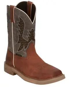 Justin Men's Stampede Bolt Pull On Western Work Boot Nano Composite Toe - Se4111