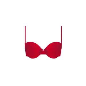 Eva Pleated Balconette Bikini Top