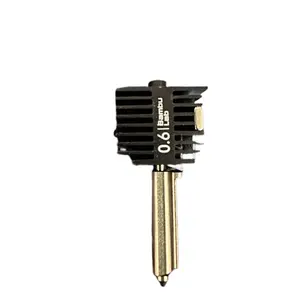 Bambu Lab Hotend Kit Hardened Steel for Bambu LAB A1 A1 Mini 0.6MM Synthetic Material Upgrade