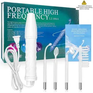 Portable High Frequency Massage Comb, Facial Care Beauty Instrument, Us Plug, New Condition, Model Xinghao Lz-006a