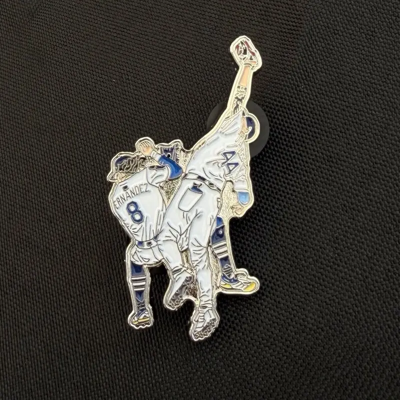 Los Angeles Baseball Game 7 “The Catch” Enamel Pin