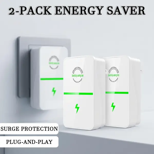 90V-250V Household Plug-In Power Box US Plug Electricity Saving Box, Energy Power Savings Device to Reduce Electric Bill Plug-In Power Device, Box with US Plug - Power Energy Electricity Factor Saver Smart Intelligent Plug in Home Office Voltage Outlet