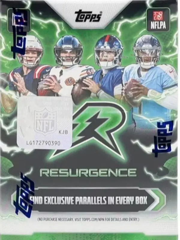 2025 Topps Resurgence Football Blaster Box