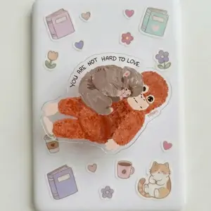 Team Punch Magnetic Phone Grip You Are Not Hard To Love, Kindle Holder Magsafe Compatible Healing Aesthetic High-quality Print Removable Gift for Best Friends