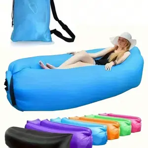 Outdoor Inflatable Lazy Sofa Bag, Portable Air Sofa Chair That Automatically Inflates Without Pump, Waterproof Fabric and Durable Stitching