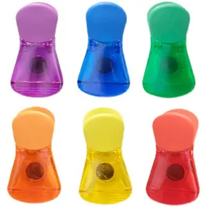 6pcs Magnetic Refrigerator Magnets Food Sealing Clips, Home Kitchen Decor Creative Food Preservation Moisture-Proof Snack Sealers Fridge Magnets