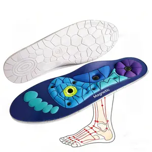 Insoles for Foot Pain Relief, 220+ lbs Support for Plantar Fasciitis, High Arches, Flat Feet, Shock Absorbing, Arch Support, Anxiety & Migraine Relief, Reduces Fatigue for Work & Running, Comfort for Men & Women, Helps with Neuropathy & Swelling Health