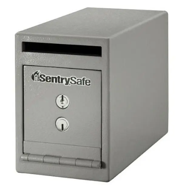 SentrySafe UC-039K 8 in.W Under Counter Drop Slot Depository Safe