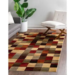 Multi Coffee Shop Rug