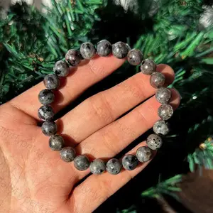 Yooperlite Beaded Bracelet, Handcrafted Elastic "Confidence" Jewelry for Family Gifts