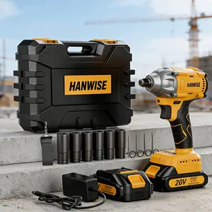 Cordless Impact Wrench, Lithium-ion Wrench, Portable, Fast Charger, Impact Wrench Kit Wireless Drill/Driver Compatible For Car, Truck, Motorcycle, Repair, DIYers, Rechargeable Impact Gun, Holiday Gift, Ideal Gift For Men, Husbands And Fathers