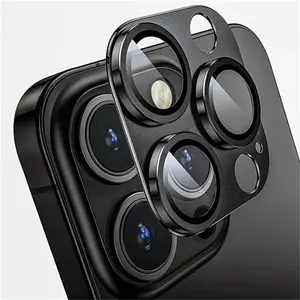 Lens Protector, Full Coverage Lens Protector, Easy To Install Phone Lens Protective Film, Phone Accessories Compatible with iPhone 16 Pro/16 Pro Max, Cases, Smartphone, Tempered Glass Cover