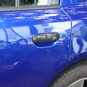 for Dodge Charger 2010+ Exterior Door Handle Decor Cover Trim Bezel - High-Quality UV & Scratch-Resistant ABS Sticker Decals for Car Accessories