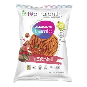 Iamaranth Churritos - Chipotle + Himalayan Salt