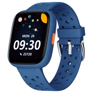 BIGGERFIVE Smart Watch for Kids No APP No Phone Needed, 1.8" Fitness Tracker Watch Pedometer, Heart Rate, Sleep Monitor, IP68 Waterproof, Step Counter, Puzzle Games for Girls Boys Teens 5-16