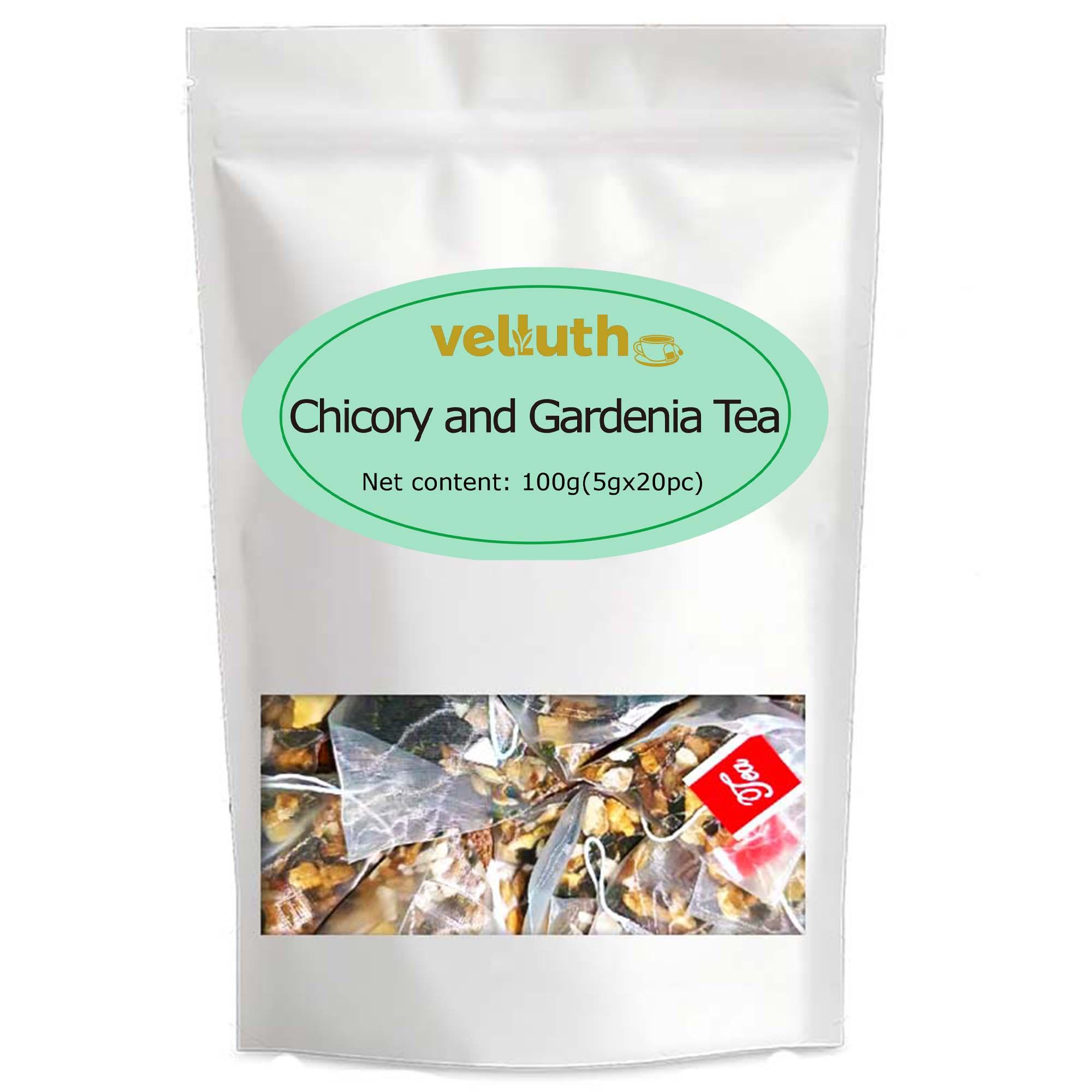 Chicory Gardenia Herbal Tea, Natural Herbal Mixture with Chicory and Gardenia, Easy Brew Healthy Herbal Beverage for Men & Women, Daily Tea Time, Afternoon Tea & Holiday Gift