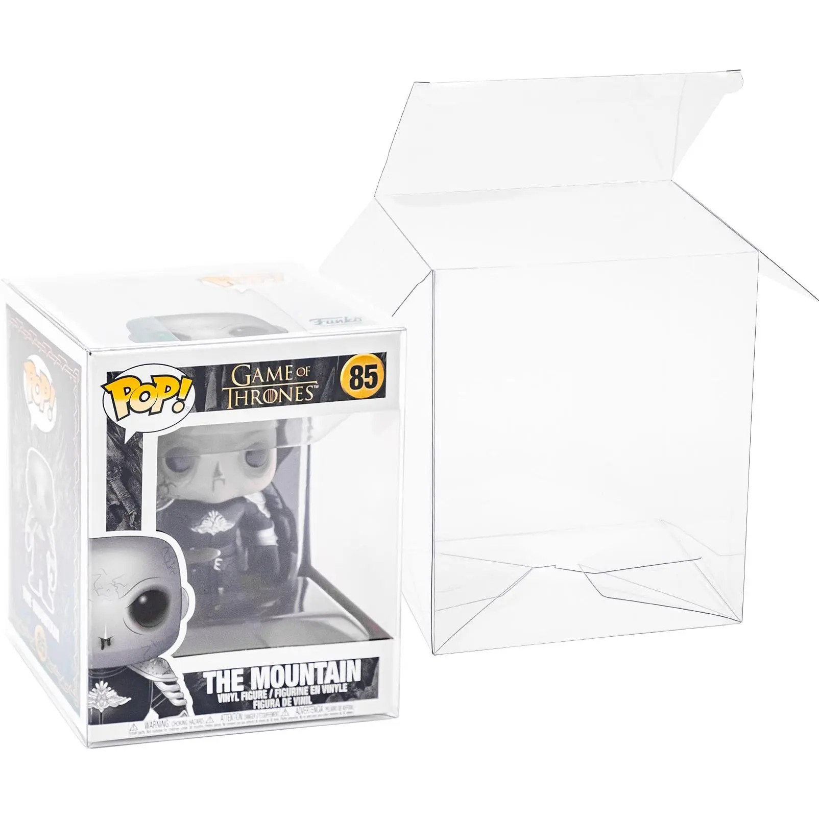 6" Pop Protector Case For Funko 6 Inch Boxes Vinyl Figures Extra Thick .50mm