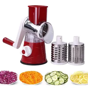 Kitchen Multi-Functional Roller Slicer Hand-Crank Home Vegetable Shredder Grater Potato Slicer Cheese Machine Kitchen Gadgets Durable Vegetable Slicer Fruit Vegetable Slicer Veggie Chopper