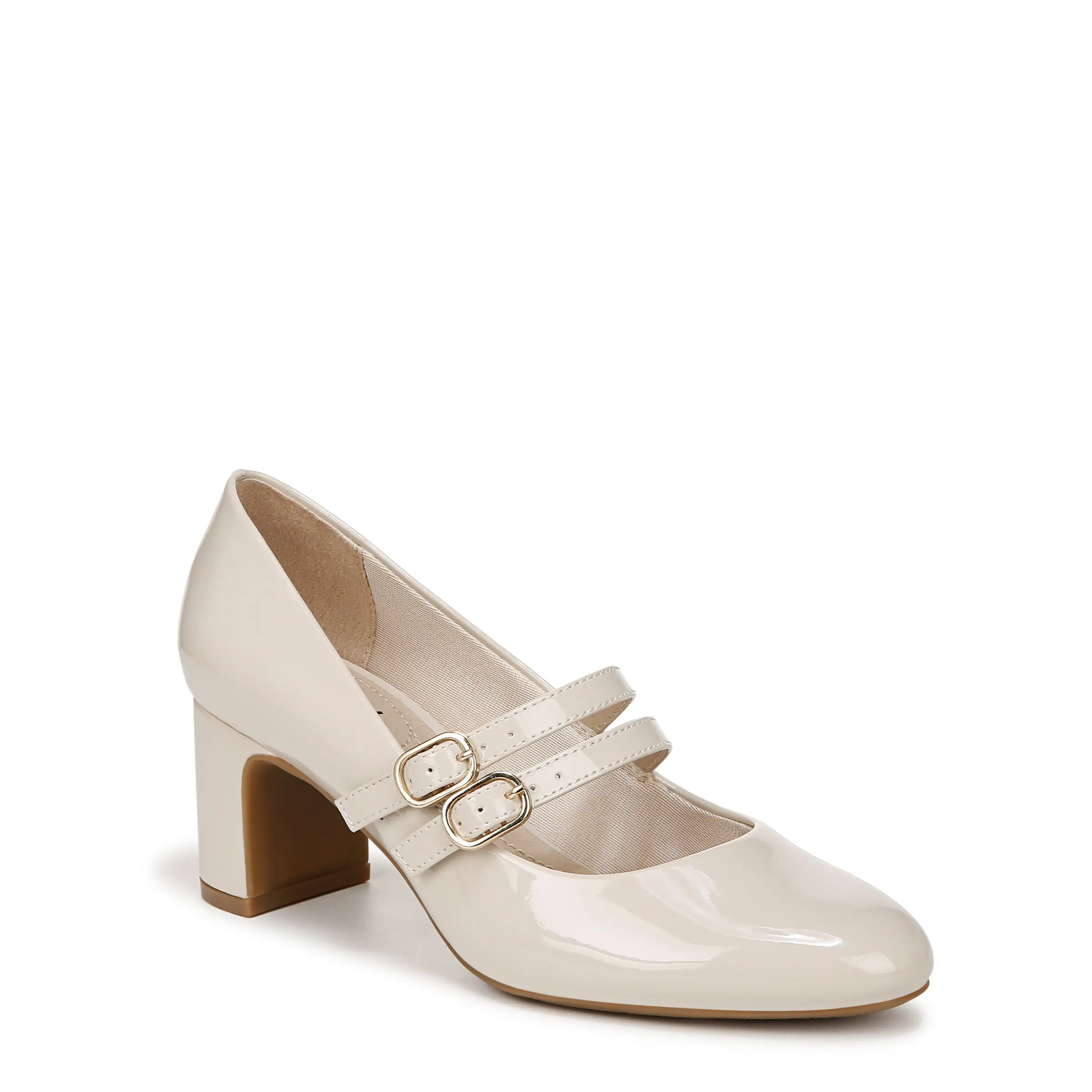 Lifestride Womens True Mary Jane Flat - Medium & Wide Width