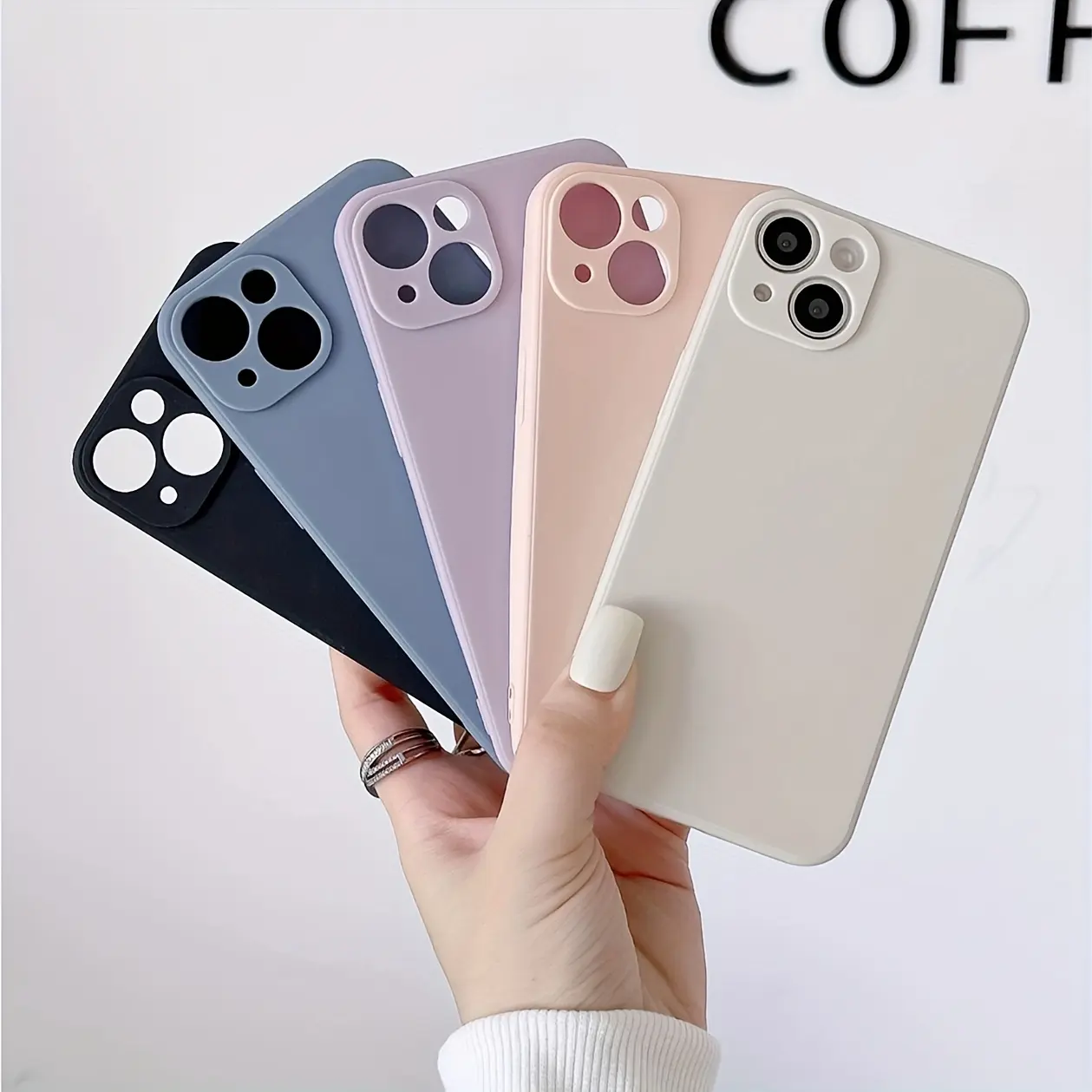 Heavy Duty Shockproof TPU Color Smartphone Case - Protective Accessory for iPhone 17,16,15,14,13,12,11,XS,XR,X,7/8,Mini,Plus,Pro,Pro Max & Handheld Devices, Accessories