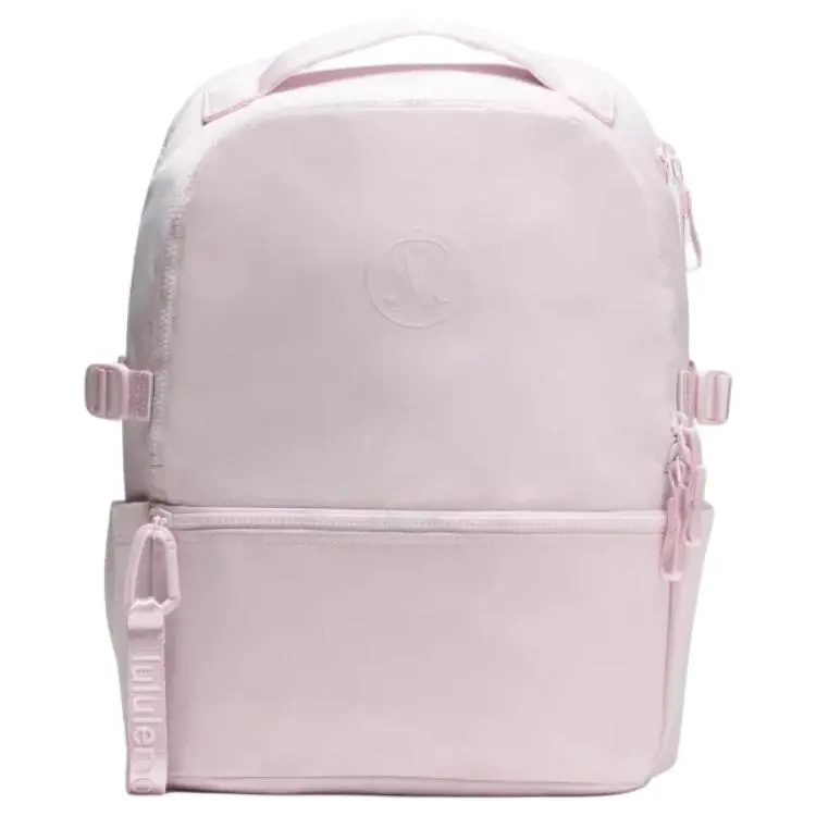 Lululemon New Crew 22L Women's Athletic Backpack - Minimalist Nylon Design, Happy Pink Small Backpack for Women, Small Backpack Women, Athletic Backpacks