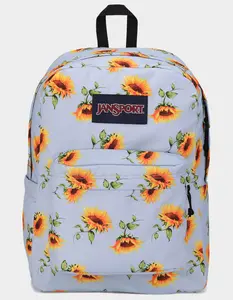 JANSPORT SuperBreak Plus Backpack, Blue Dusk Sunflower