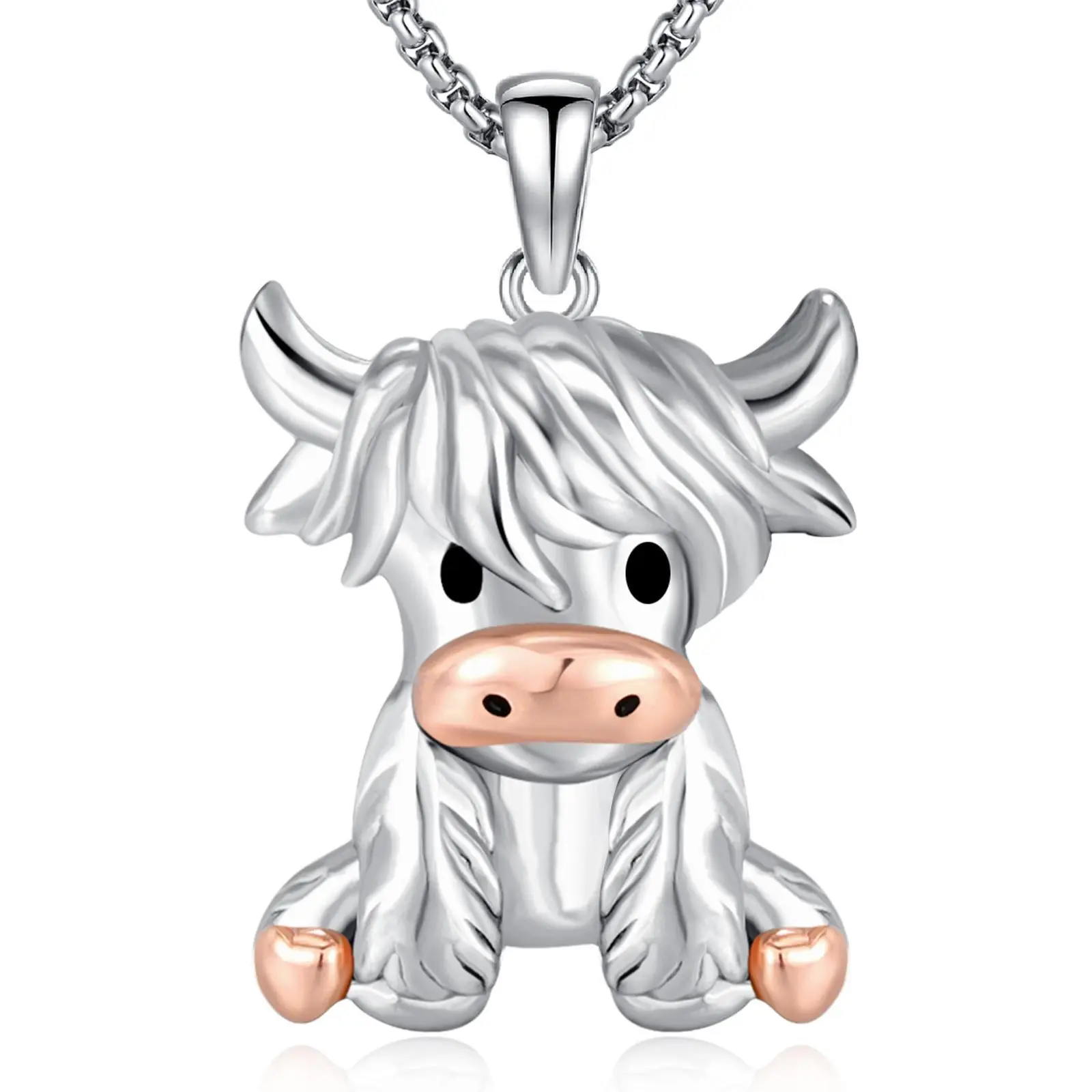 Highland Cow Necklace
