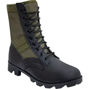 Olive Drab – Vietnam-Style Jungle Boots, Tactical Combat/Military, Hiking & Outdoor, Panama Sole