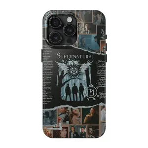 Supernatural Poster Phone Case Demon Trap Symbol Phone Case Occult Symbols Cover Suitable for iPhone 17-11 Pro Max/Plus and  Samsung Galaxy S23-25