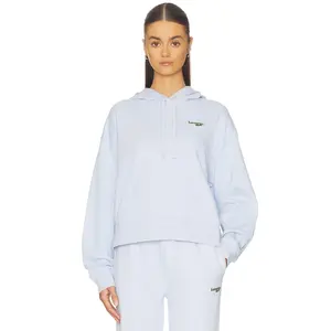 Lacoste Oversize Fit Molleton Hoodie in Phoenix Blue