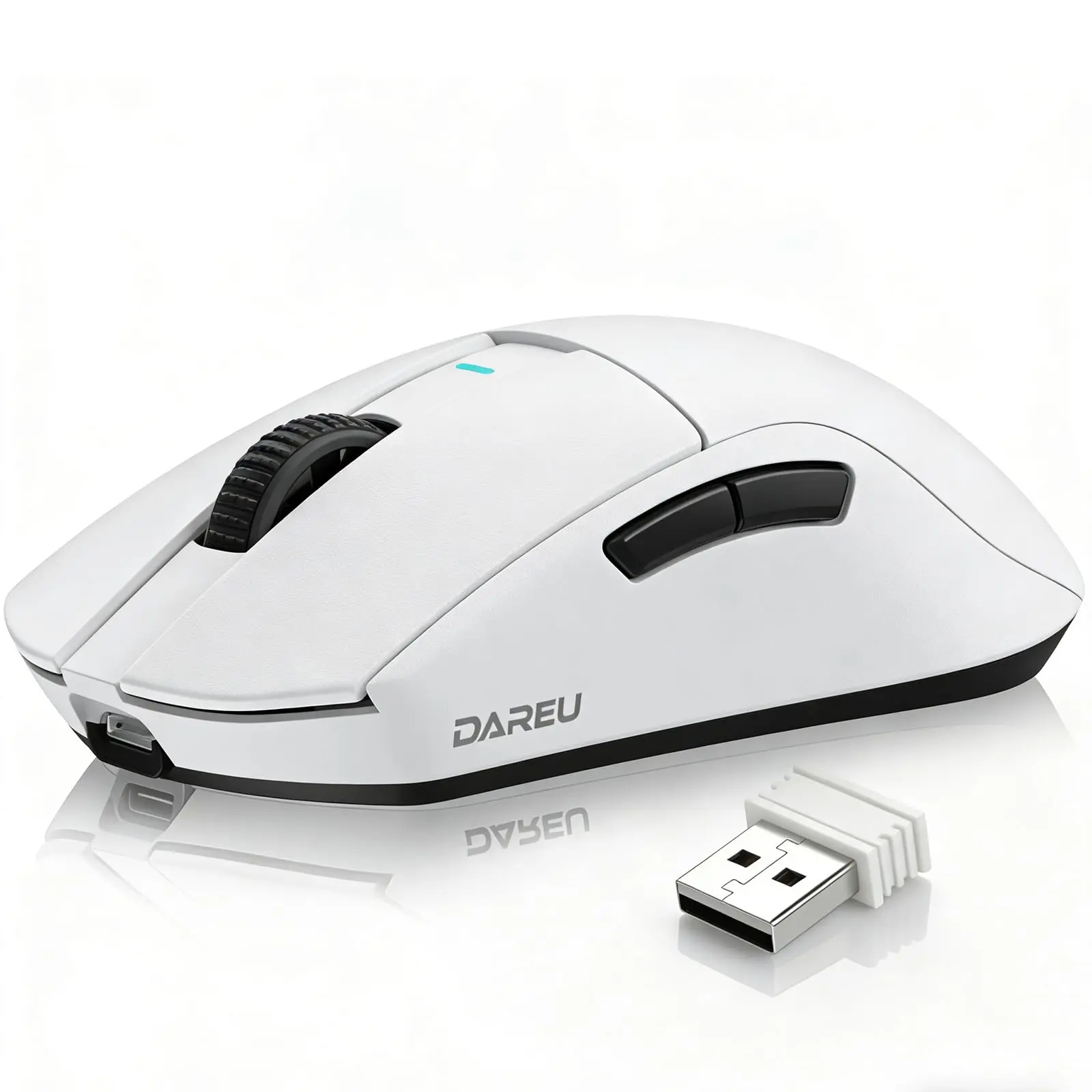 Dareu A950GM Tri-mode Gaming Mouse| PAW3395 Sensor | 60g Ultralight | PBT Keycaps | 100M Clicks | Fast Charging | Professional Esports Grade