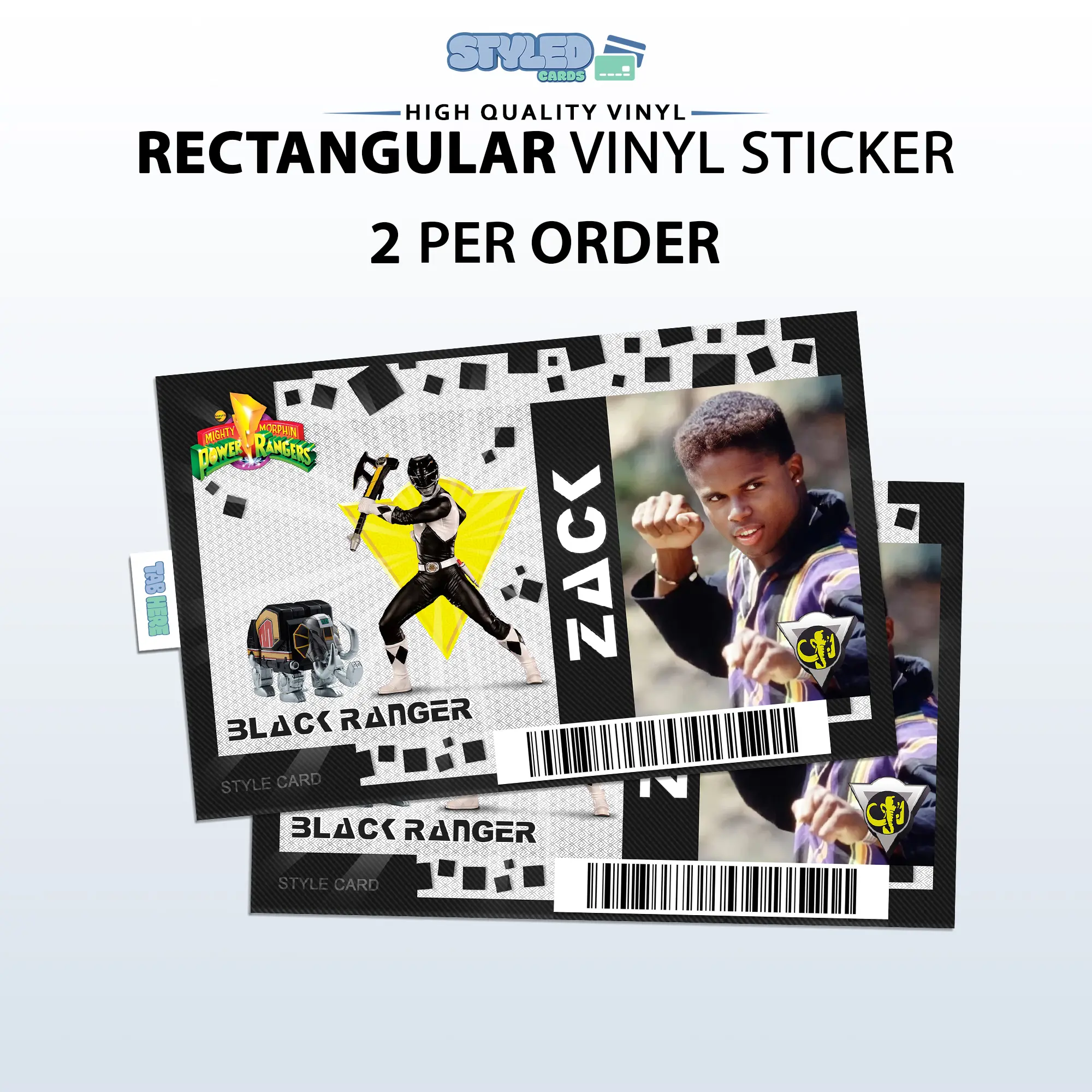 ranger id rectangle vinyl sticker ranger id rectangle vinyl sticker