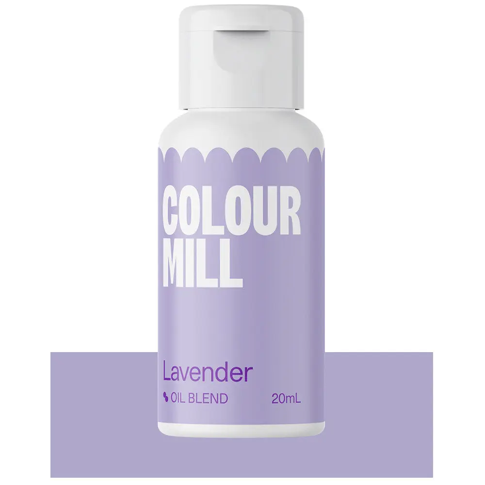 Colour Mill Oil-Blend Food Coloring, 20 Milliliters, Lavender