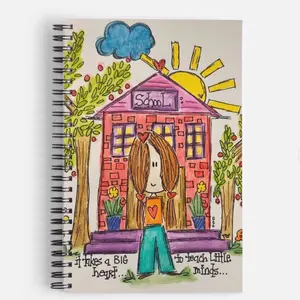 Doodle Journal/Notebook Lined. Teacher!