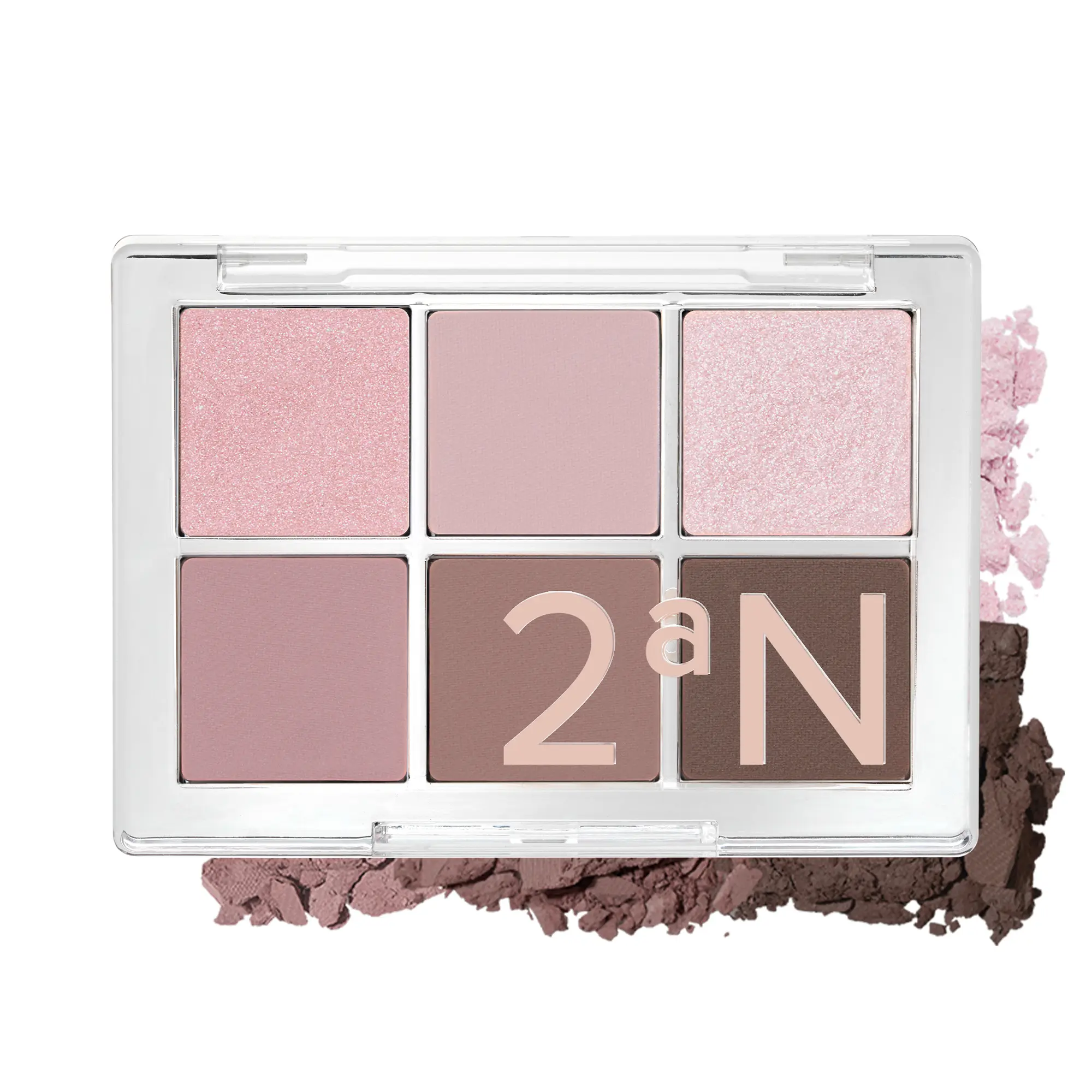 2aN Better Me Eyeshadow Palette 6 Color Matte Shimmer Korean Makeup Kit