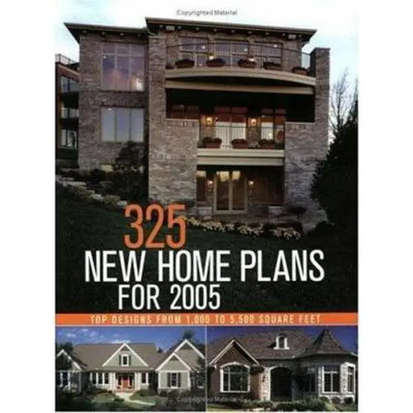 USED-325 New Home Plans for 2005: Top Designs From 1,000 to 5,000 Square Feet by Hanley Wood Homeplanners Inc. (Paperback)