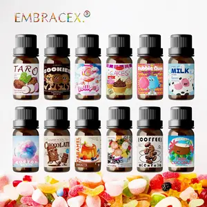 10ML Food Themed Aromatherapy Scented Oil, Aromatherapy Diffuser Oil, 12pcs/set Candle Making Fragrance Oil, Suitable for DIY Candles, Soaps, Aromatherapy Machines, Humidifiers, Car Aromatherapy