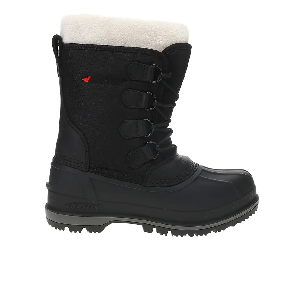 Baffin Mens Bobcaygeon Snow Casual Boots Mid Calf - Black