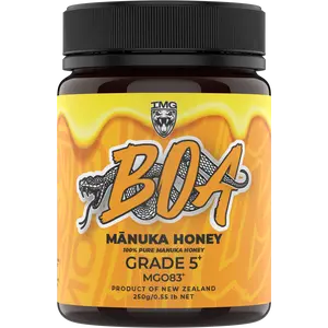 BOA Manuka Honey 250g | Pure New Zealand Honey | Premium Natural Honey | Multiple Strength Options