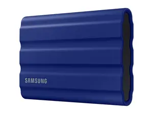 SAMSUNG T7 Shield 1TB, Portable SSD, up to 1050MB/s, USB 3.2 Gen2, Rugged, IP65 Rated, for Photographers, Content Creators and Gaming , External Solid State Drive (MU-PE1T0R/AM, 2022), Blue